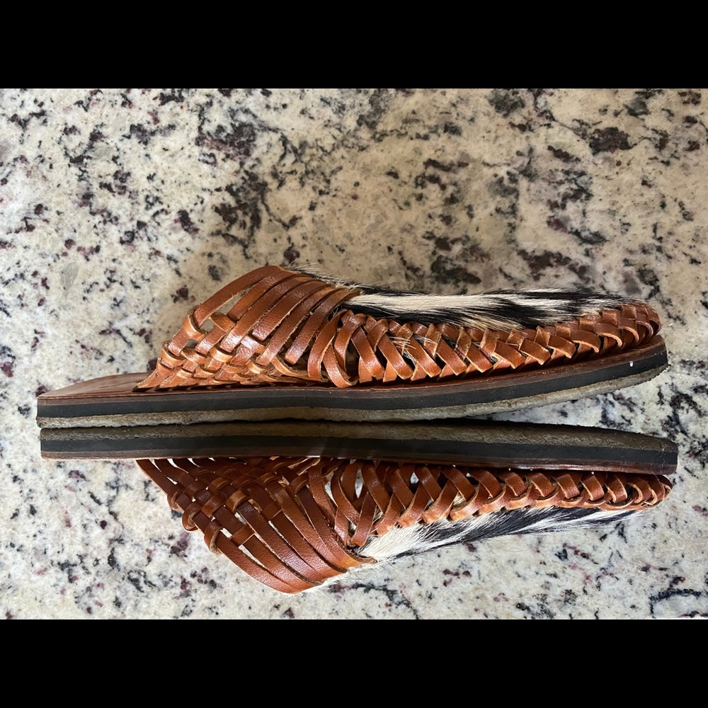 Free People Calfskin Mules size 9.5